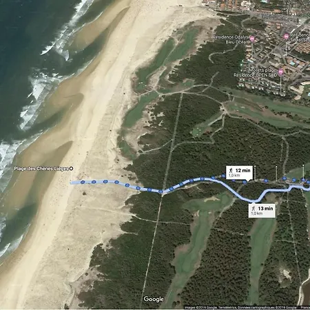 Σπίτι διακοπών 40 **** Golf Surf A Pieds *